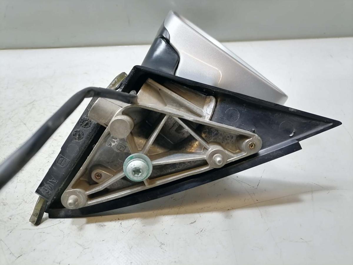 Audi A4 B6 original Au&szlig;enspiegel links elektrisch verstellbar LY7W Lichtsilber BJ02